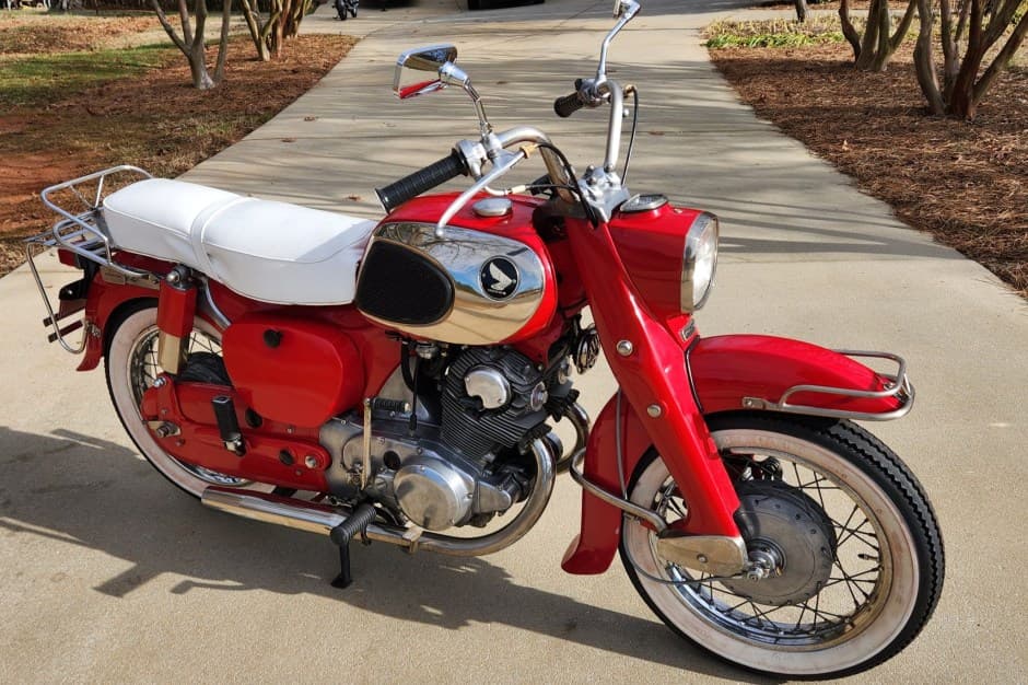 1965 Honda Dream, CB77 Super Hawk, & CL77 Scrambler sold for $3,850