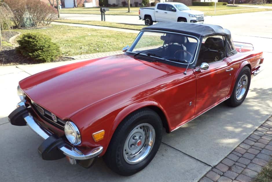 1975 Triumph TR6 sold for $14,000