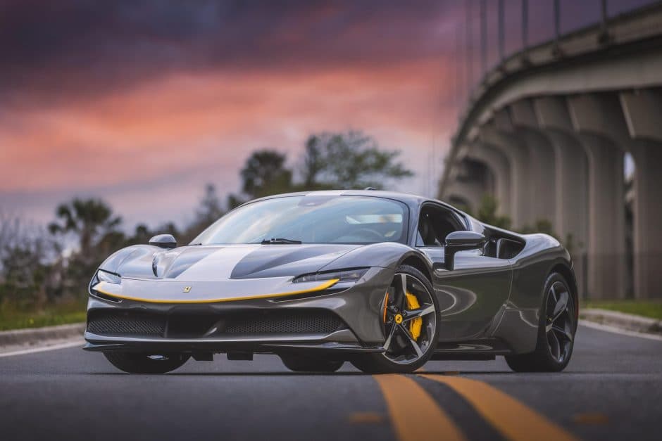 2021 Ferrari SF90 sold for $525,000