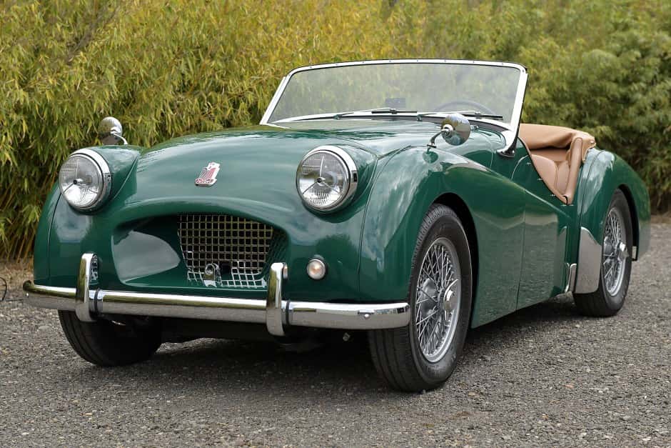 1954 Triumph TR2 sold for $28,500