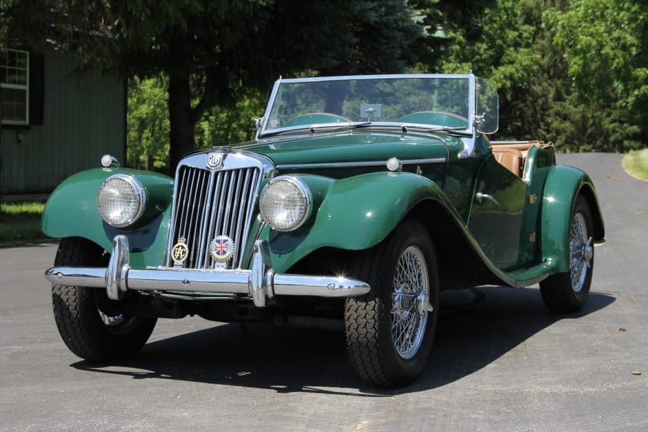 1954 MG TF sold for $25,750