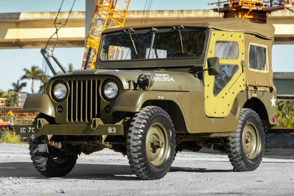 1954 Willys M38 sold for $15,300