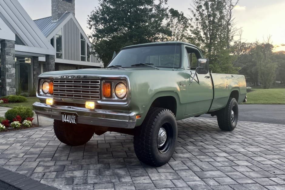 1978 Dodge Power Wagon sold for $29,000