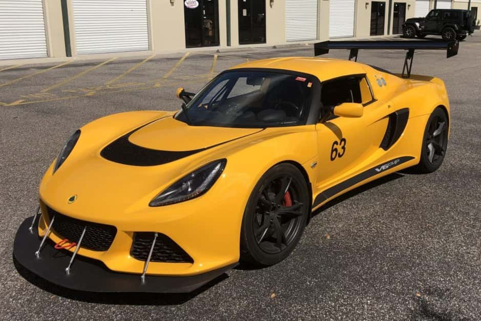 2013 Lotus Exige sold for $56,000