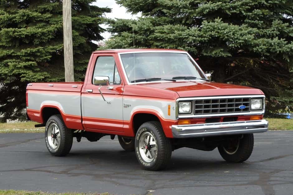 1985 Ford Ranger 1983-1992 sold for $27,500