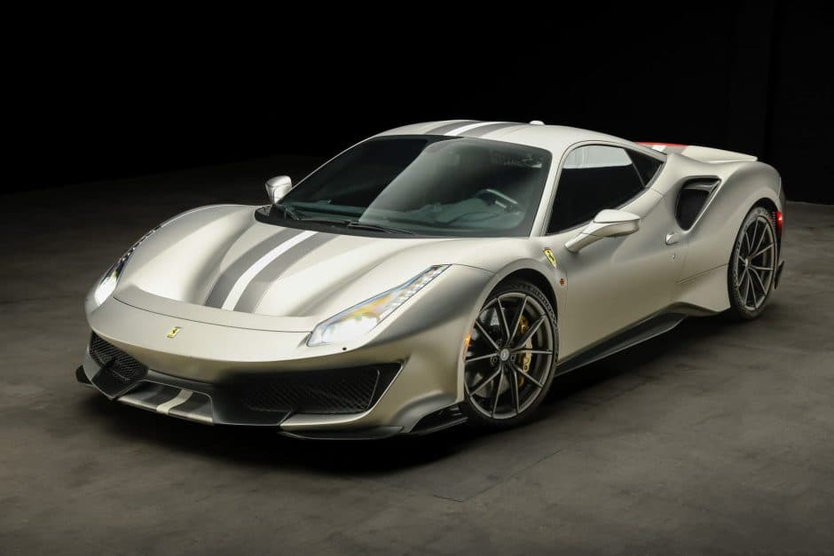 2020 Ferrari 488 sold for $434,000