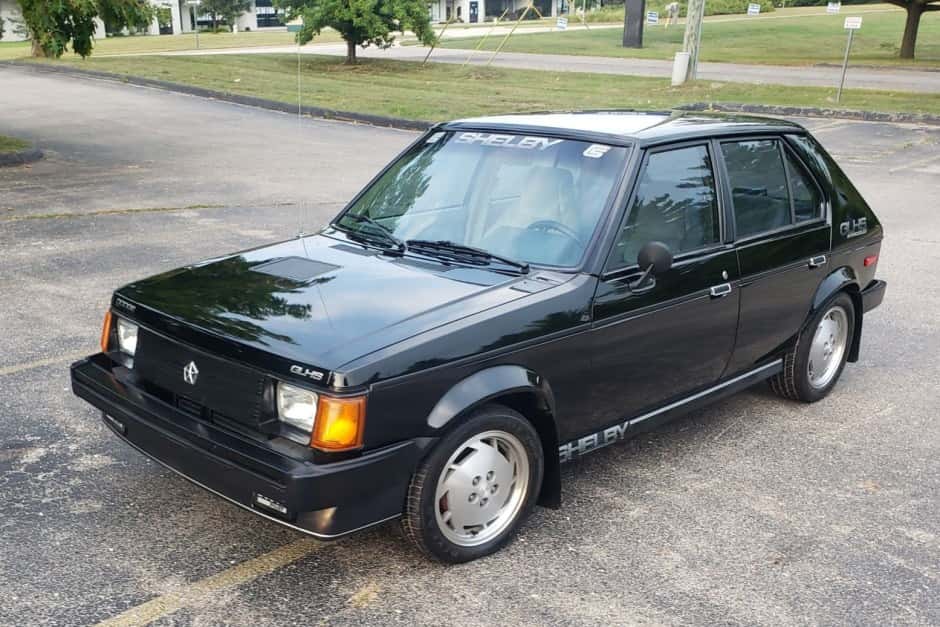1986 Dodge Shelby sold for $14,750