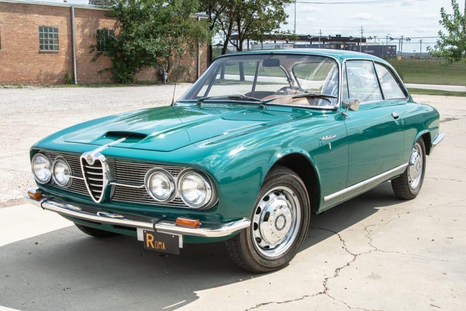 1962 Alfa Romeo 106-Series 2600 sold for $70,500