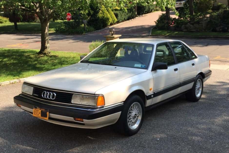 1991 Audi C3 100, 200, & 5000 sold for $9,200