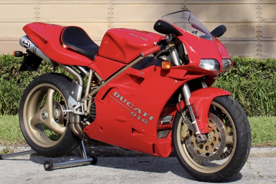 1997 Ducati 916 sold for $20,500