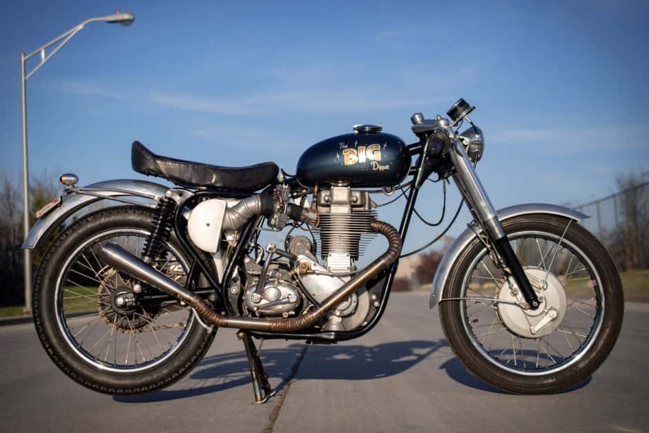 1959 BSA Gold Star sold for $8,000