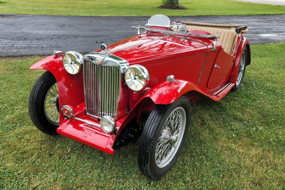 1948 MG TC sold for $26,755