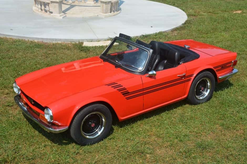 1971 Triumph TR6 sold for $15,250