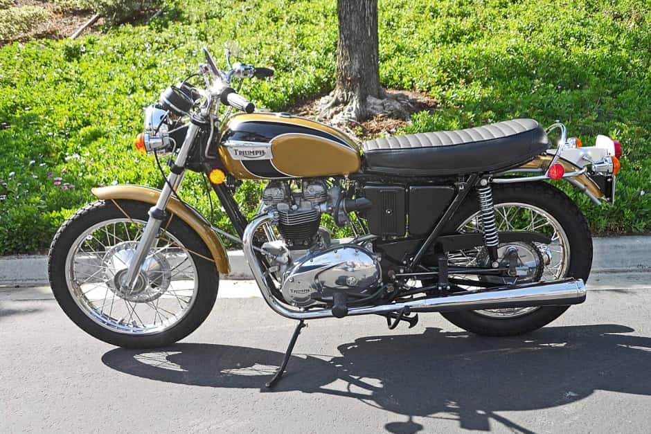 1971 Triumph Bonneville T120 sold for $7,549