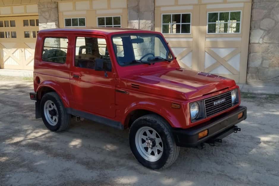 1986 Suzuki Samurai sold for $7,400