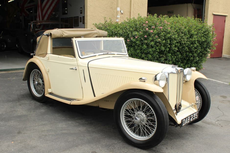 1938 MG TA sold for $36,500