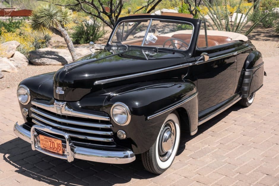 1947 Ford Standard, Deluxe, & Super Deluxe sold for $24,250