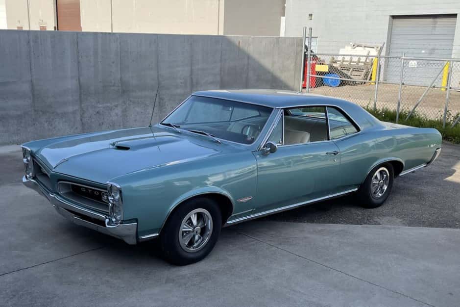 1966 Pontiac GTO sold for $52,500