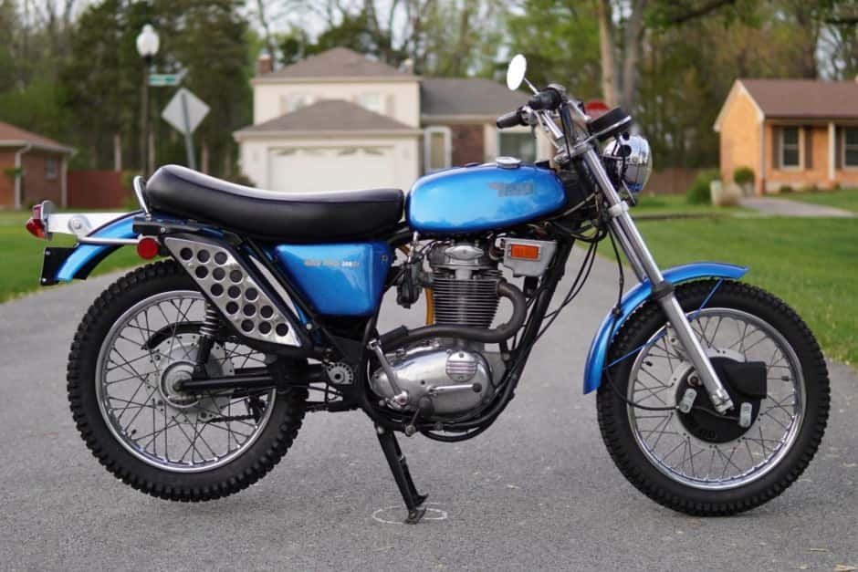 1972 BSA Gold Star sold for $2,000