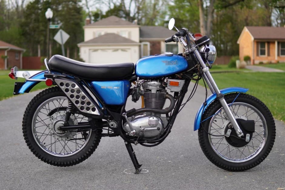 1972 BSA Gold Star sold for $2,000