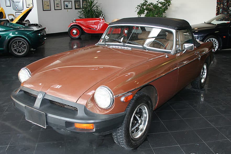 1981 MG MGB sold for $4,600