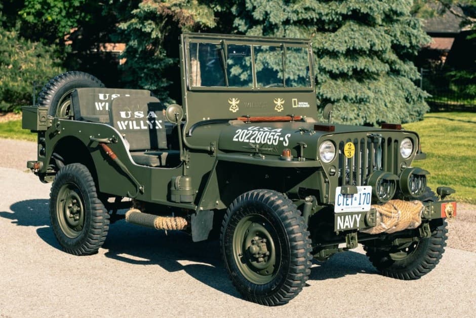 1942 Willys MB sold for $12,000