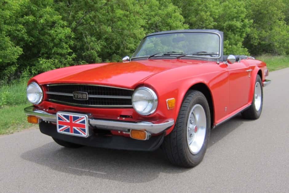 1976 Triumph TR6 sold for $18,500