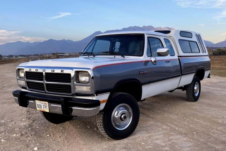 1993 Dodge Ram (1981-1993) sold for $50,500