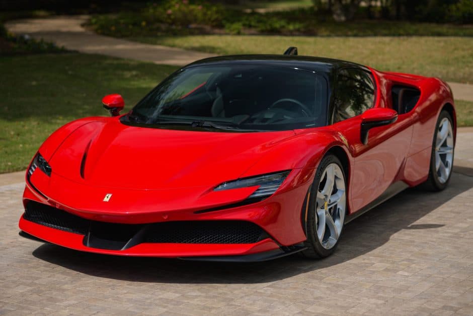2021 Ferrari SF90 sold for $429,000