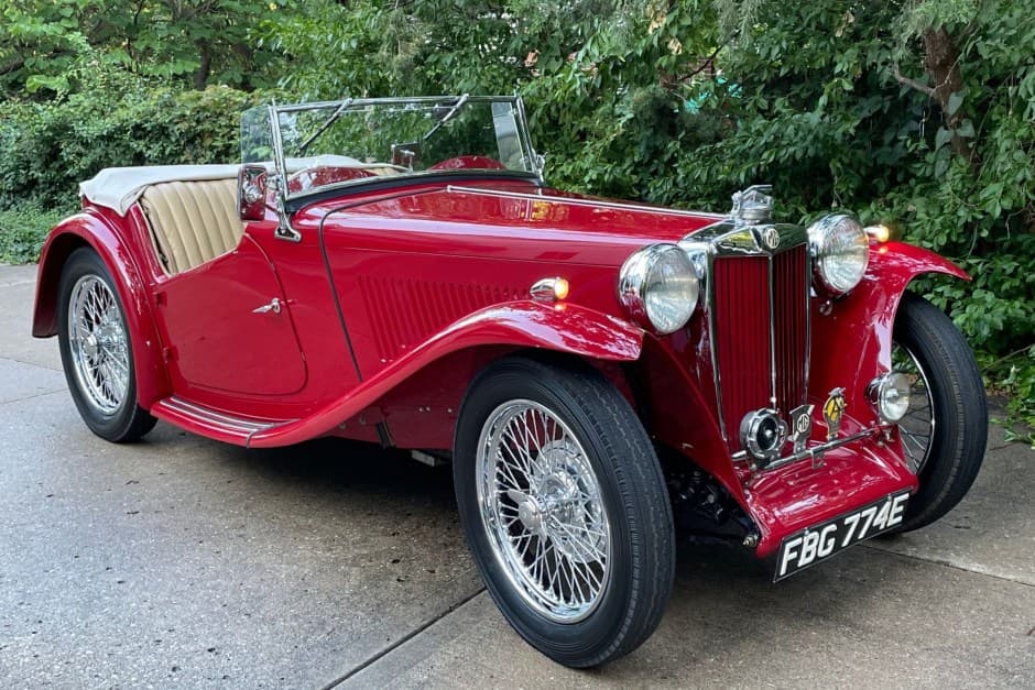 1947 MG TC sold for $39,000