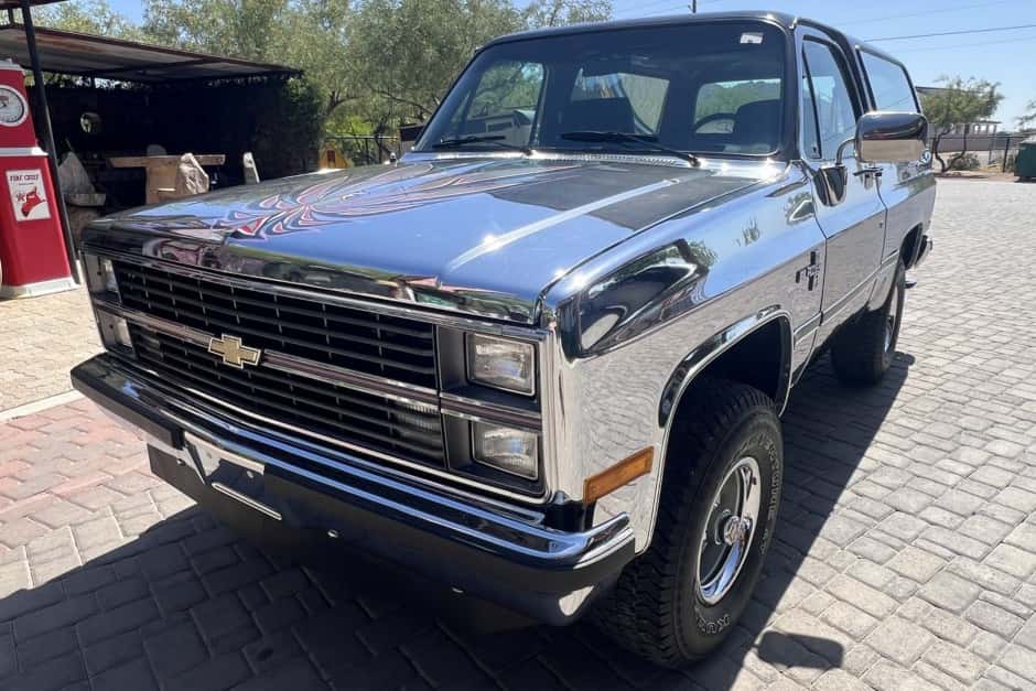 1984 Chevrolet K5 Blazer 1973-1991 sold for $37,000