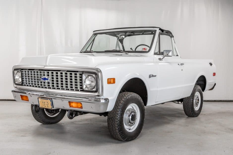 1972 Chevrolet K5 Blazer 1969-1972 sold for $46,000