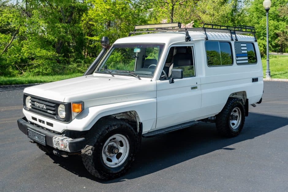 1994 Toyota Land Cruiser 70-Series sold for $27,000