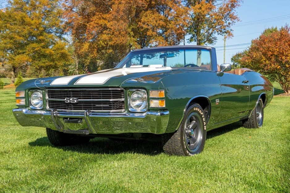 1971 Chevrolet Chevelle sold for $83,600