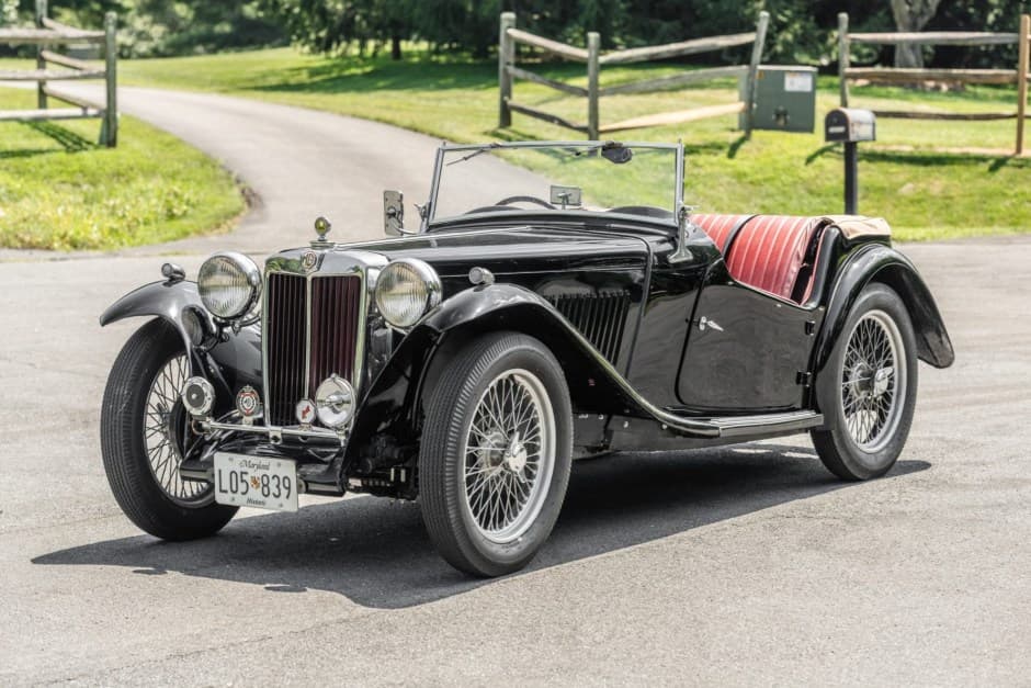 1947 MG TC sold for $18,500