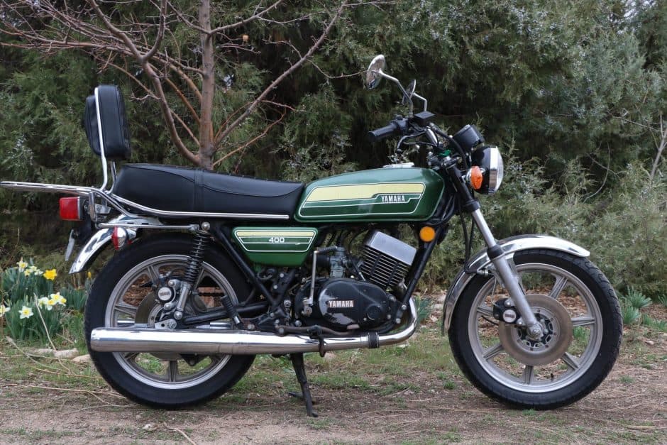 1976 Yamaha RD sold for $4,250