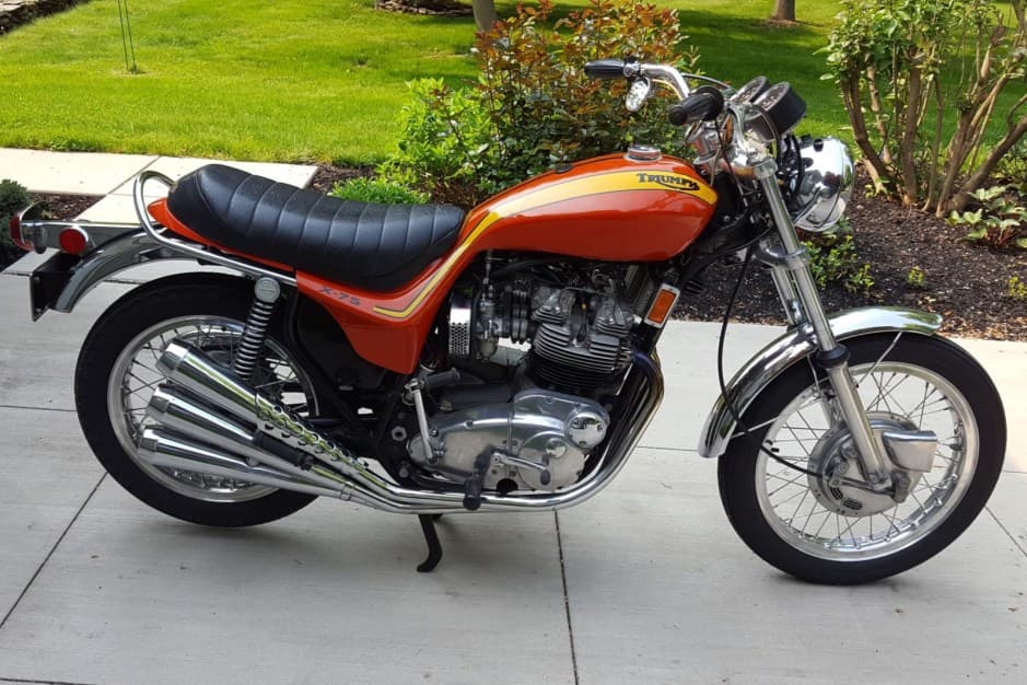 1973 Triumph X-75 Hurricane sold for $30,000