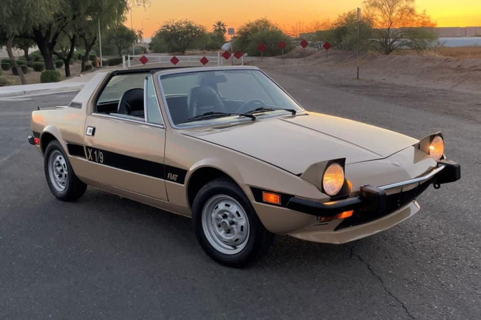 1974 Fiat X1/9 sold for $11,650