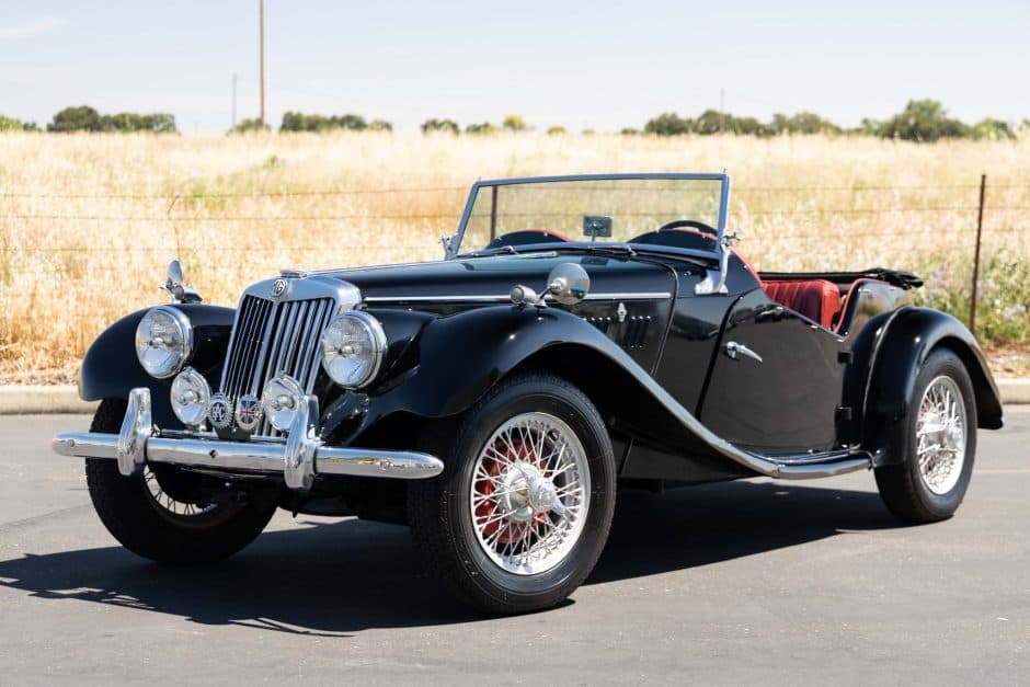 1954 MG TF sold for $43,500