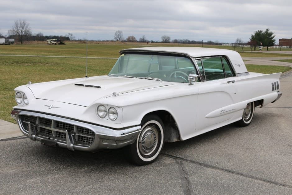 1960 Ford Thunderbird (1958-1960) sold for $14,000
