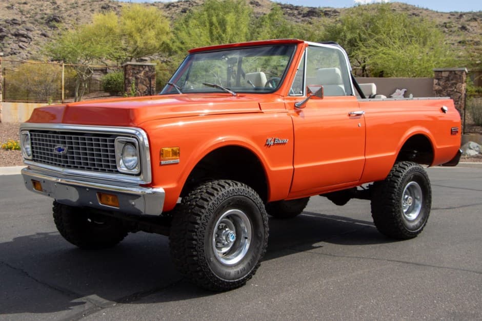 1972 Chevrolet K5 Blazer 1969-1972 sold for $28,000