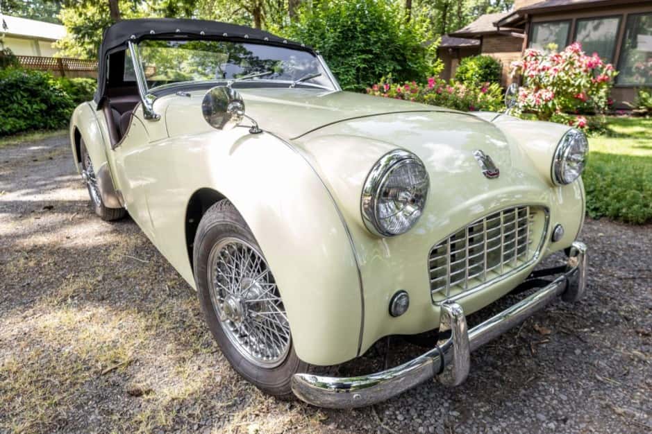 1956 Triumph TR3 sold for $22,900