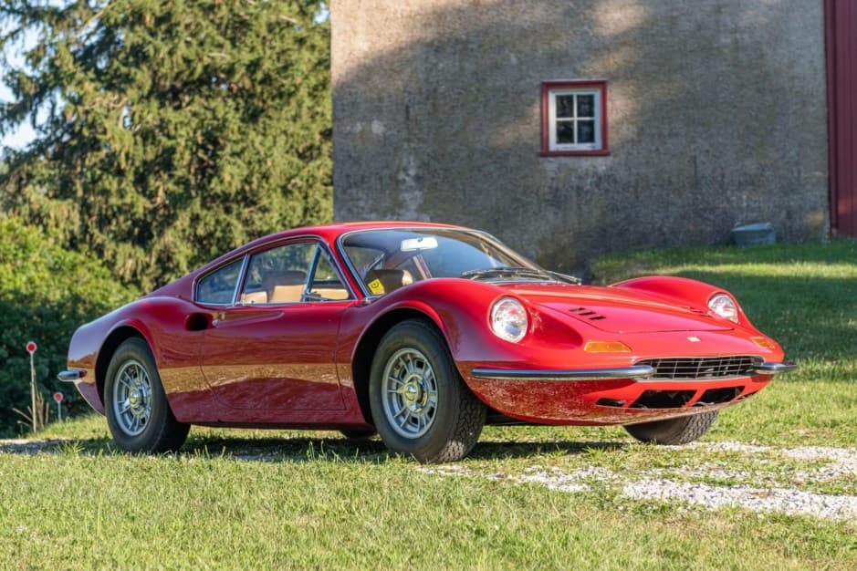 1970 Ferrari Dino sold for $356,000