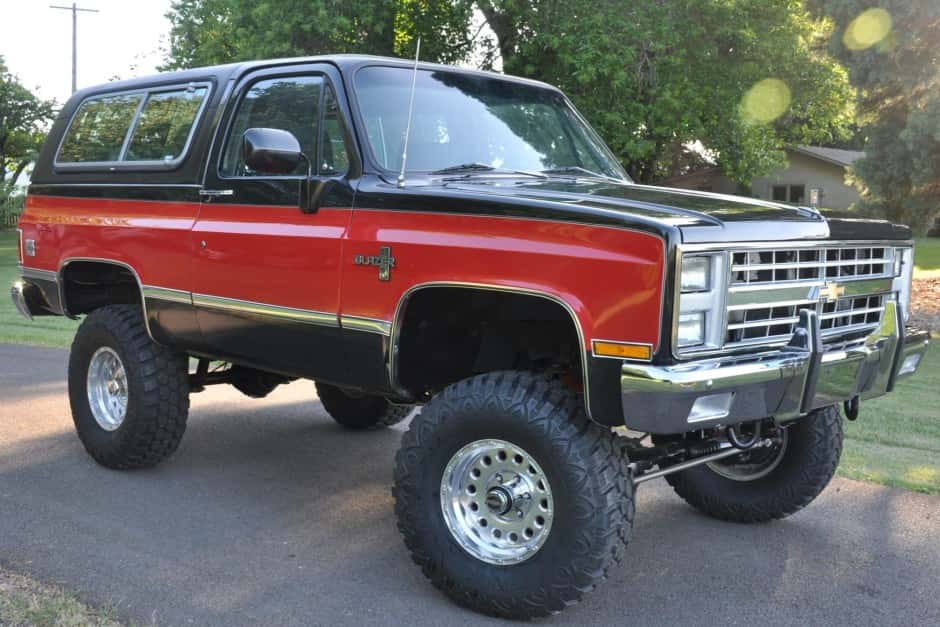 1981 Chevrolet K5 Blazer 1973-1991 sold for $30,282