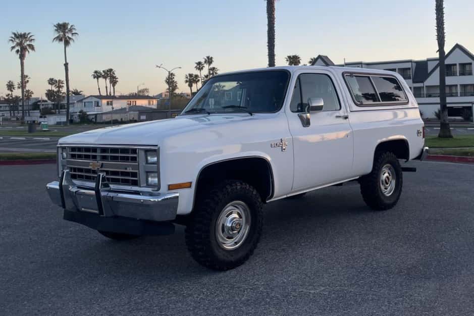 1985 Chevrolet K5 Blazer 1973-1991 sold for $18,800