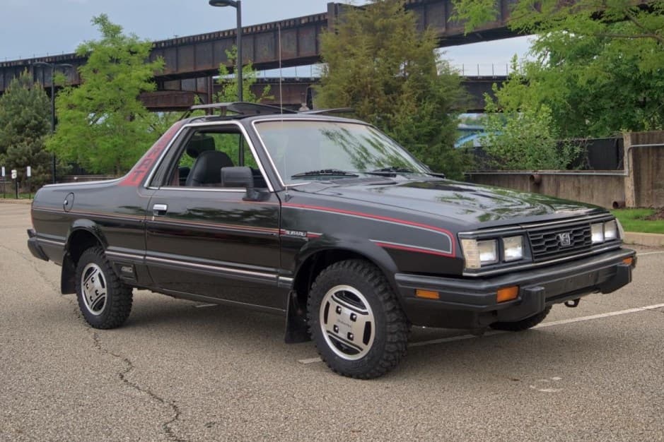 1984 Subaru BRAT sold for $8,100
