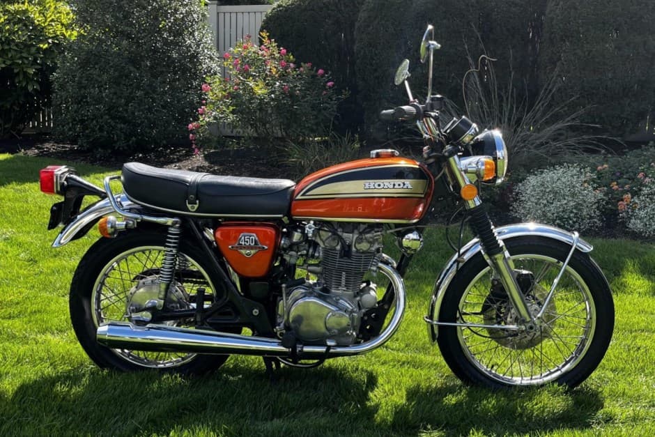 1974 Honda CB450, CL450, & CB500 Twin sold for $4,400