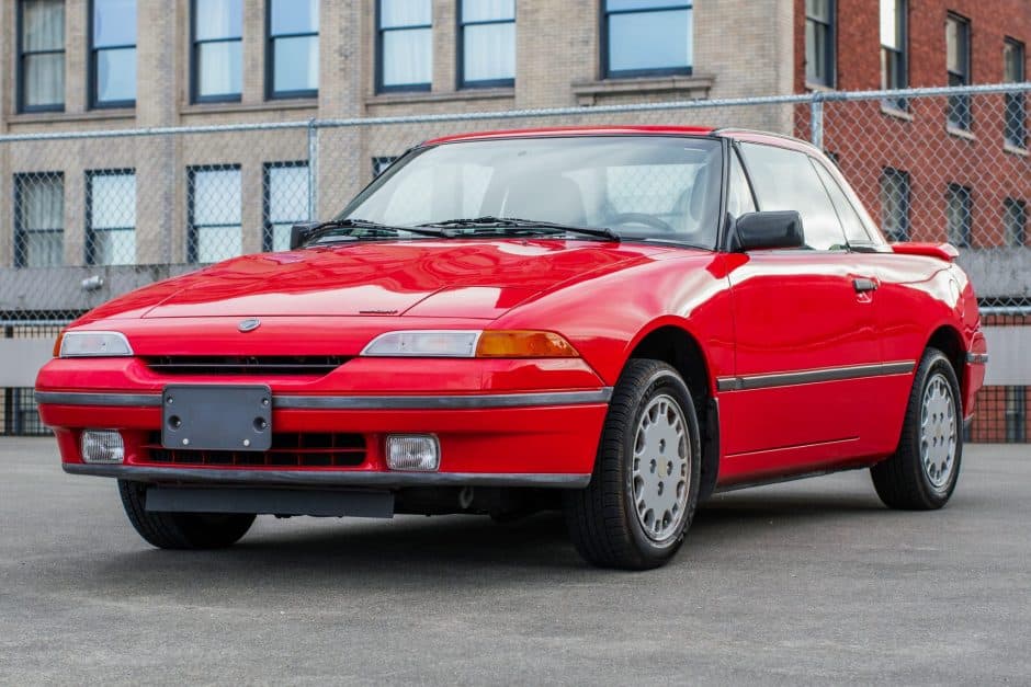 1991 Mercury Capri sold for $8,600