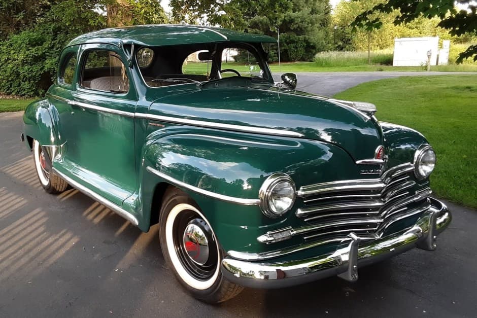 1948 Plymouth Deluxe/Special Deluxe sold for $21,550
