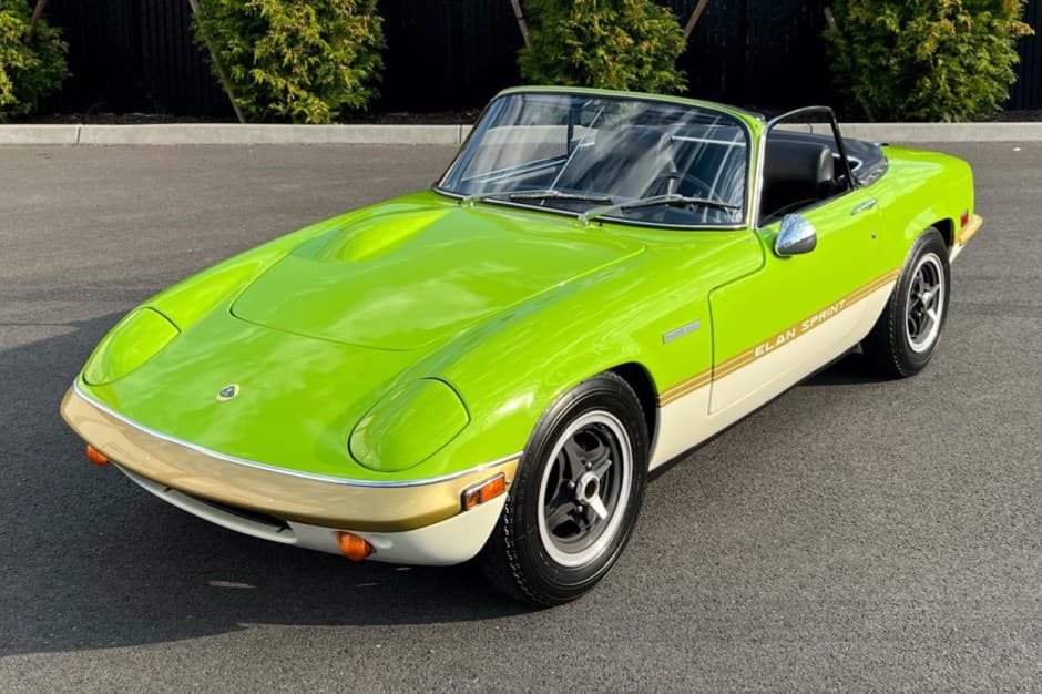 1972 Lotus Elan (1962-1975) sold for $76,000